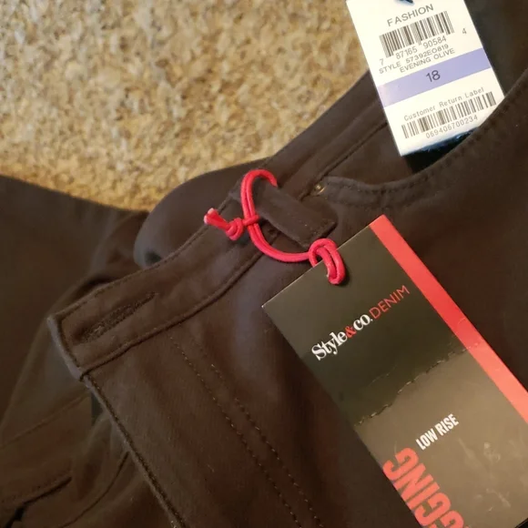 NWT Style & Co. Jeggings - Picture 2 of 5